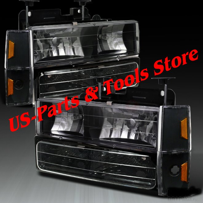 88-93 Chevrolet C/K Pick Up Silverado Suburban Scheinwerfer Satz